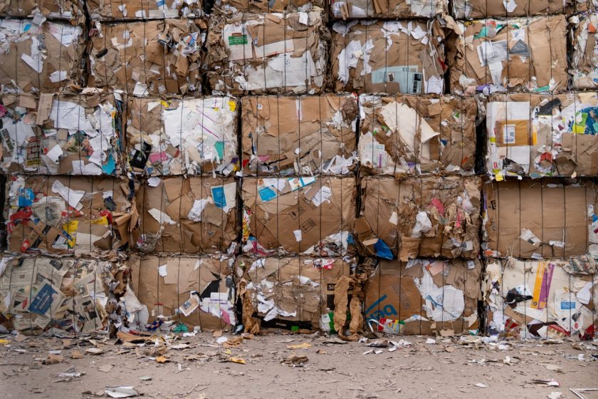 Blocs de déchets